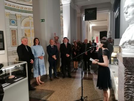 Odkritje Scopolijevega kipa v Prirodoslovnem muzeju Slovenije